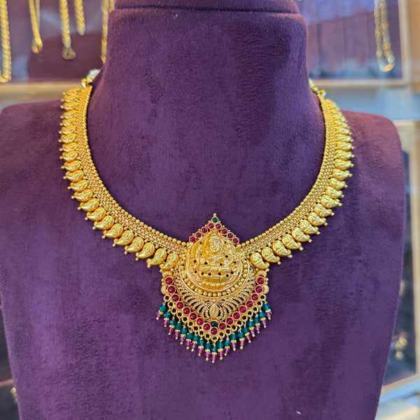 92.5 Silver Mango Necklace